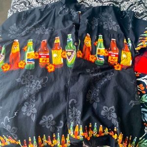 Hawaii Beer Button-Up Shirt